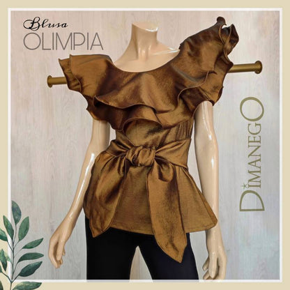 BLUSA OLIMPIA Tafeta