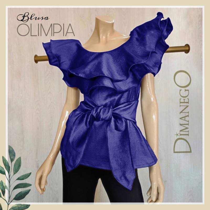 BLUSA OLIMPIA Tafeta