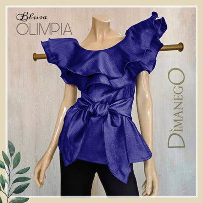 BLUSA OLIMPIA Tafeta