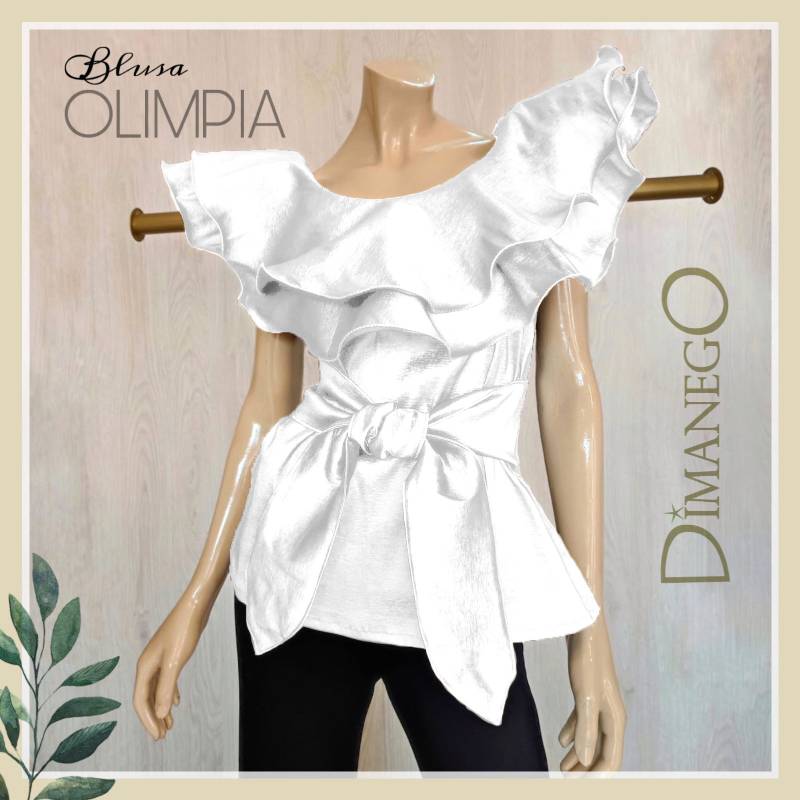 BLUSA OLIMPIA Tafeta