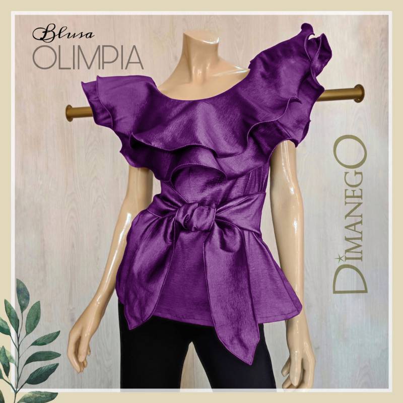 BLUSA OLIMPIA Tafeta