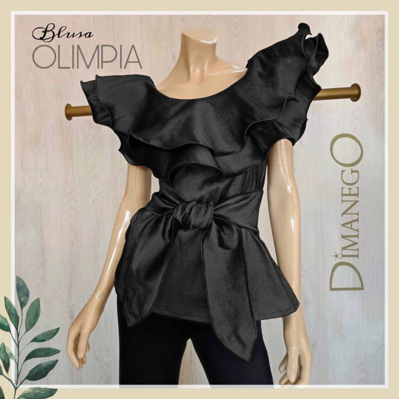 BLUSA OLIMPIA Tafeta