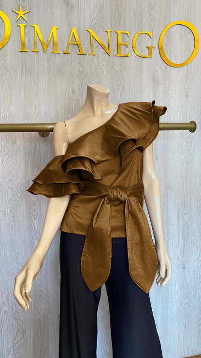 BLUSA OLIVA Fajon