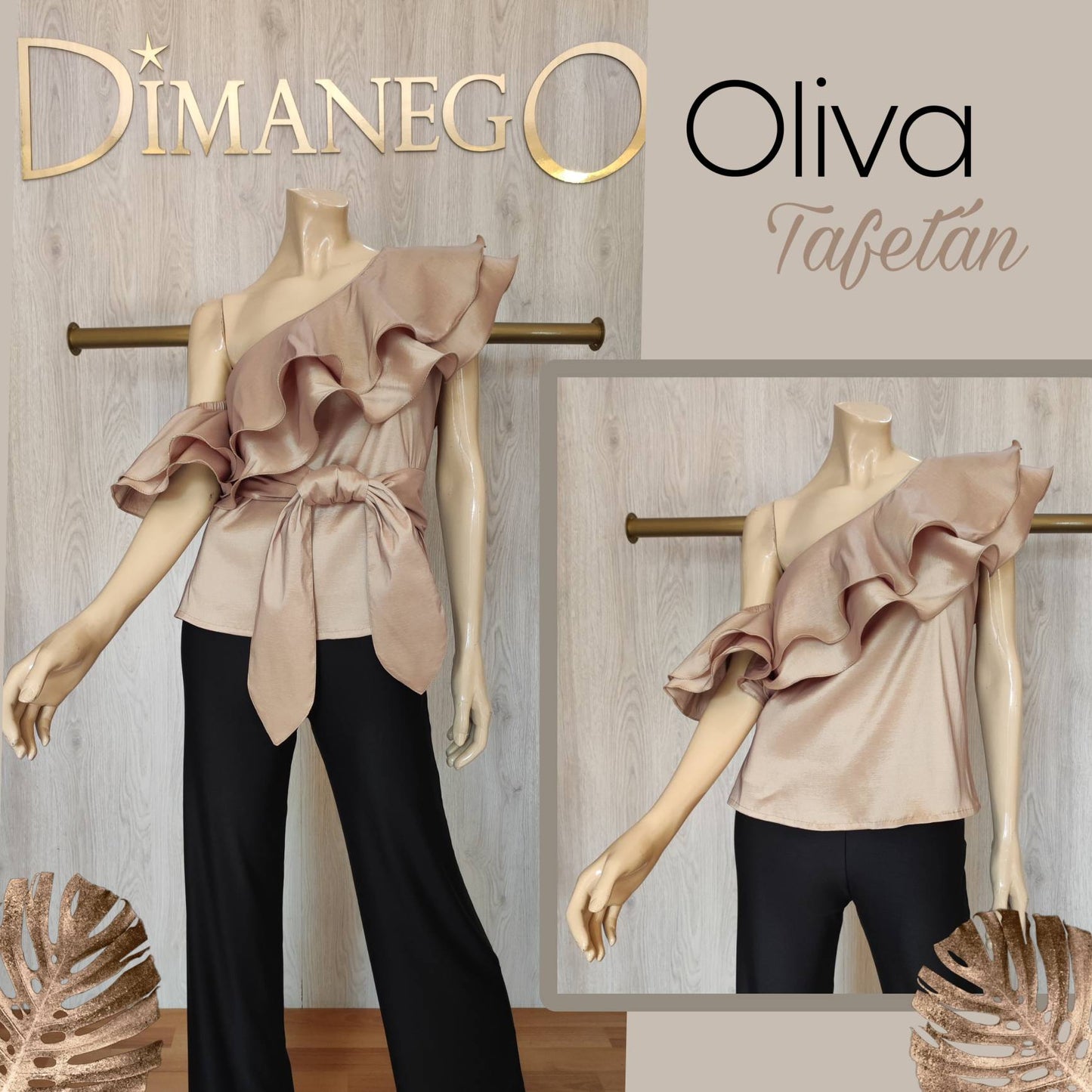 BLUSA OLIVA Fajon