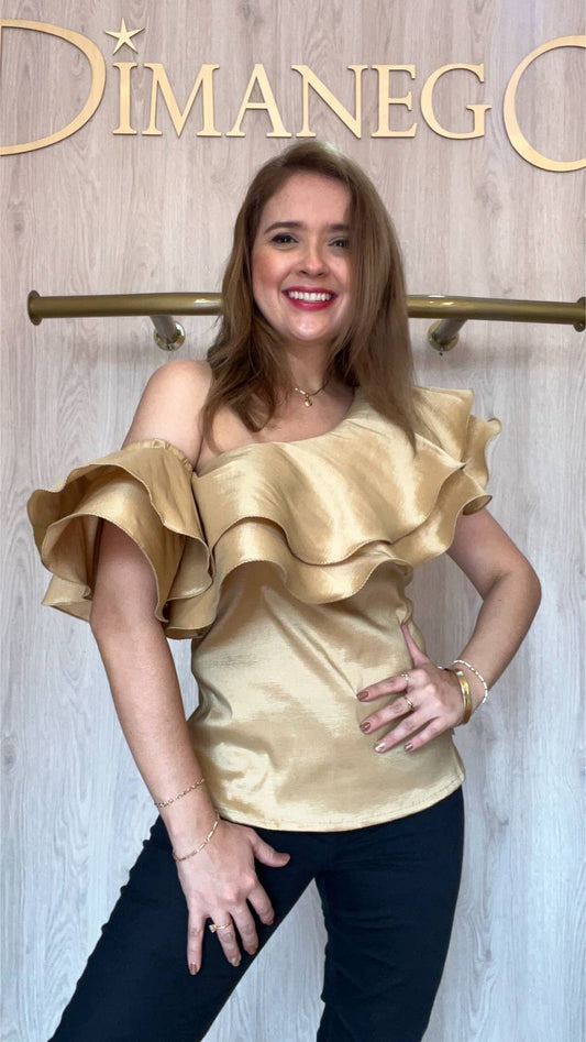 BLUSA OLIVA Sin Fajon