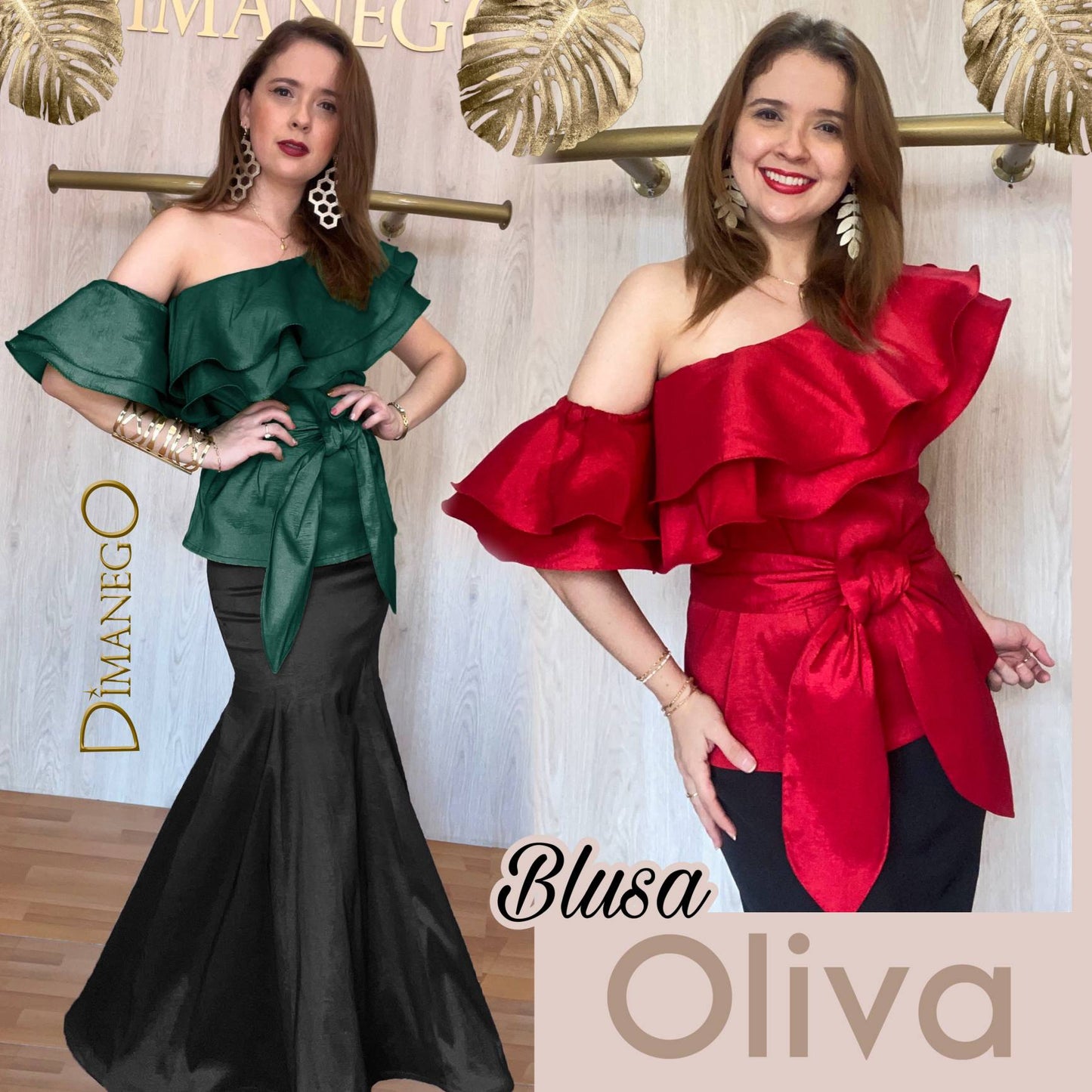 BLUSA OLIVA Fajon