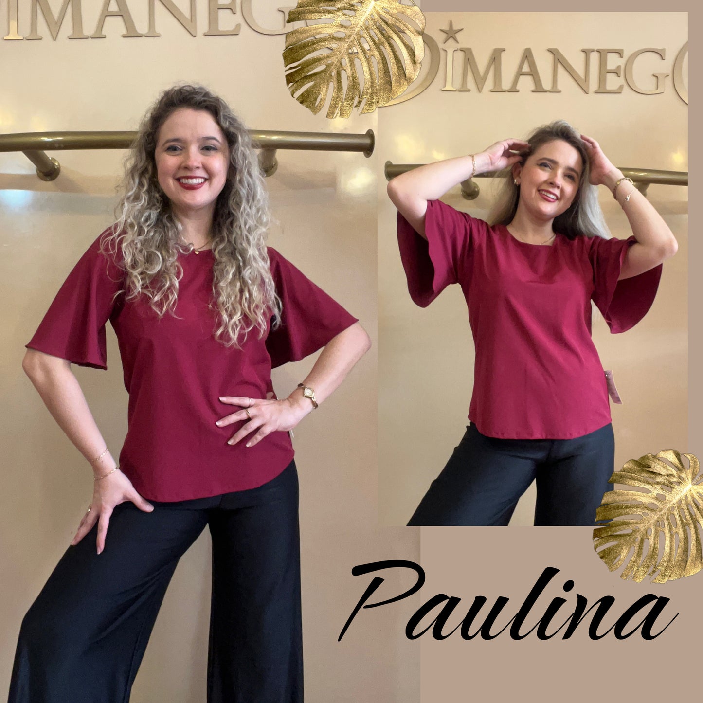 BLUSA PAULINA Seda