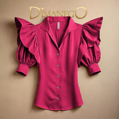 BLUSA QUEEN BEE Popelina