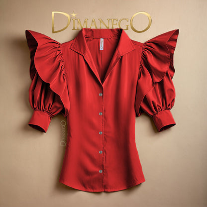 BLUSA QUEEN BEE Popelina