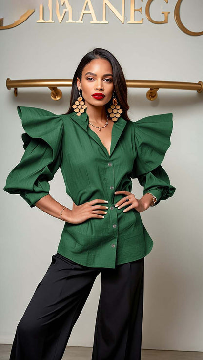 BLUSA QUEEN BEE Popelina