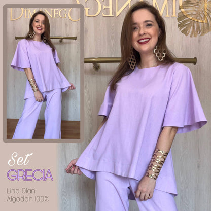 SET GRECIA Lino Olan