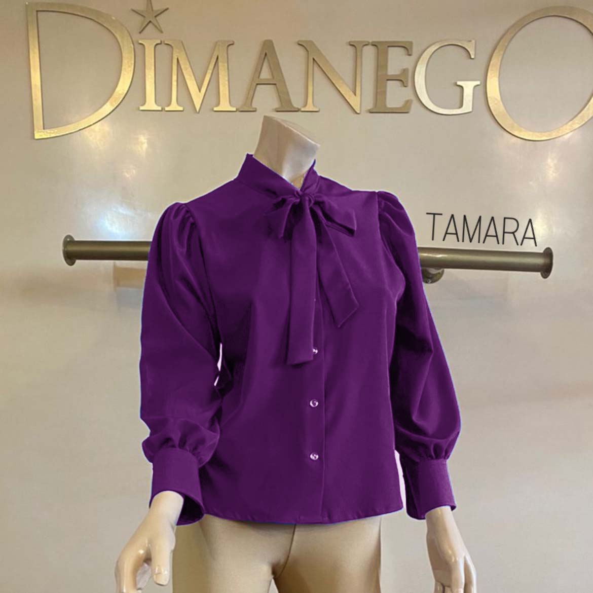 BLUSA TAMARA Seda