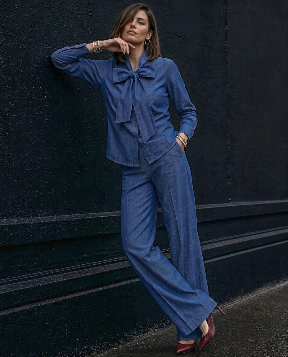BLUSA TAMY Chambray