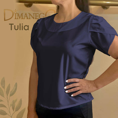 BLUSA TULIA Seda