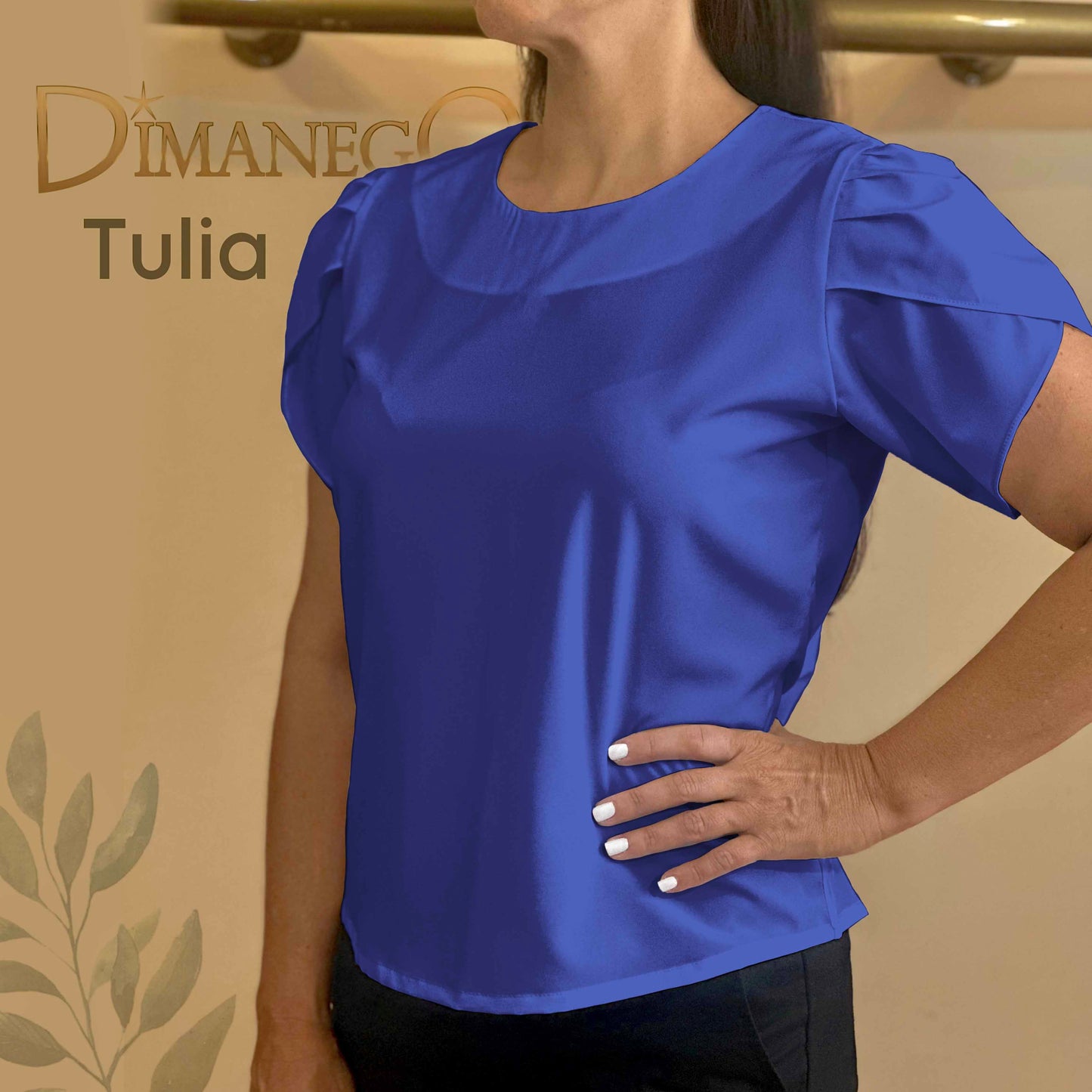 BLUSA TULIA Seda