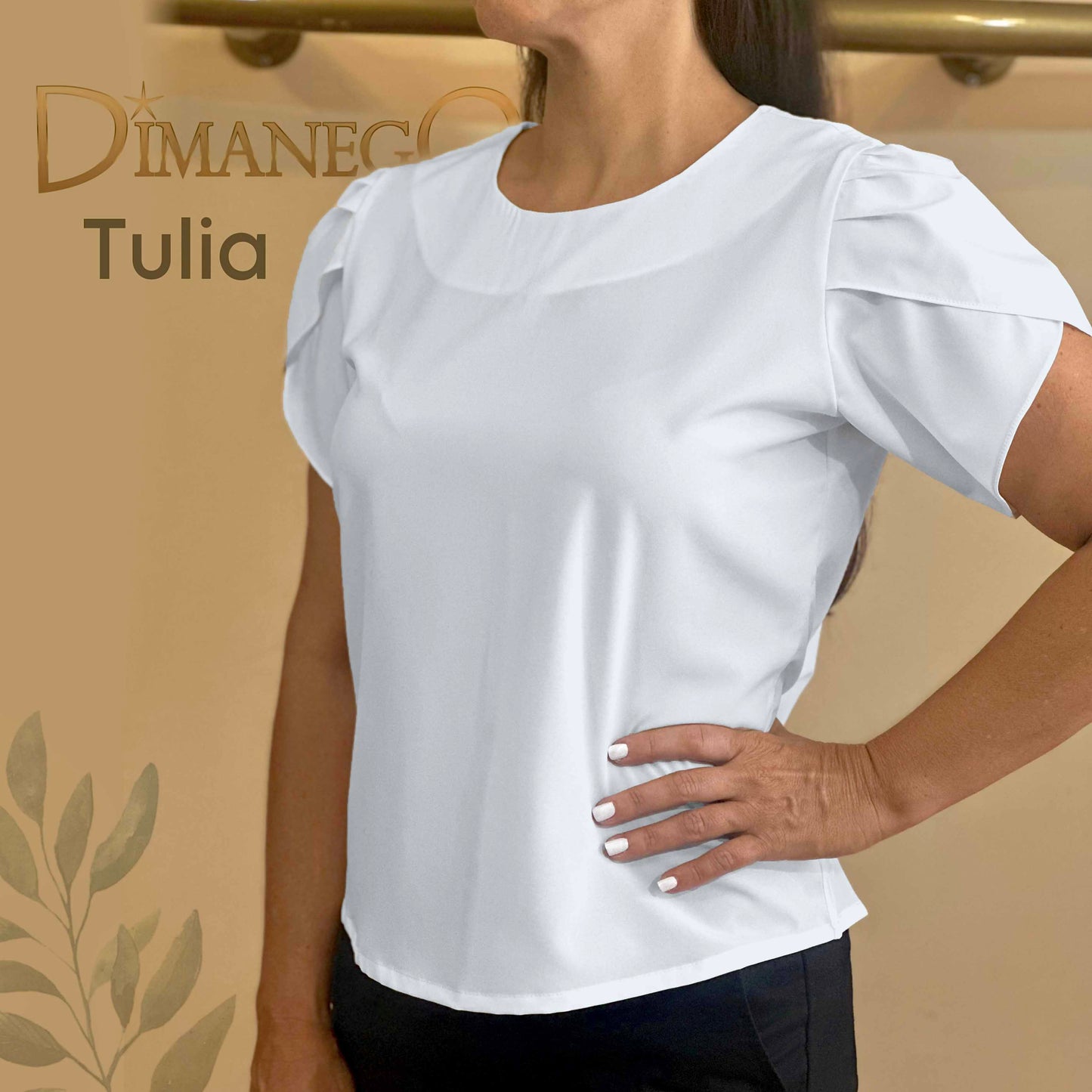 BLUSA TULIA Seda