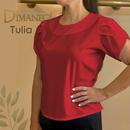 BLUSA TULIA Seda