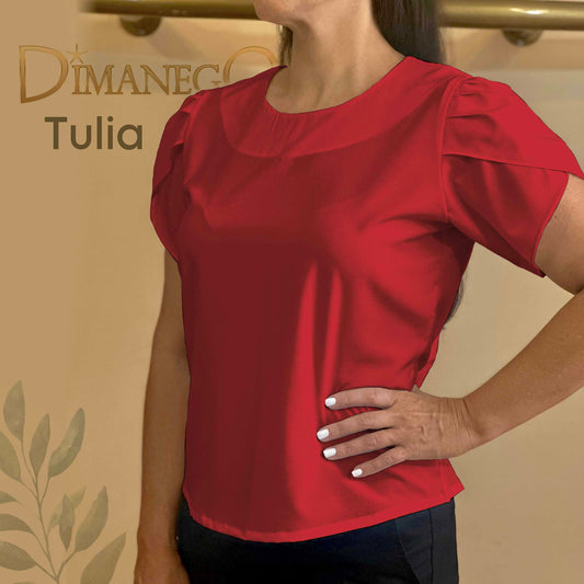 BLUSA TULIA Seda