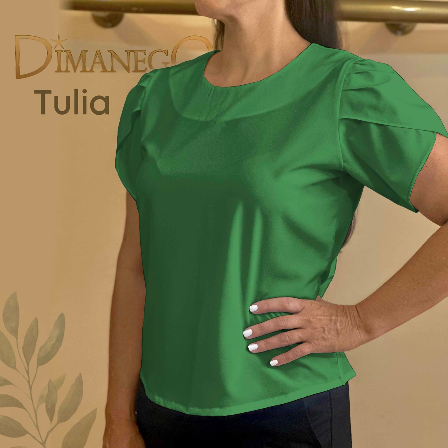 BLUSA TULIA Seda