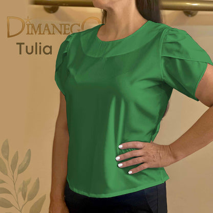 BLUSA TULIA Seda