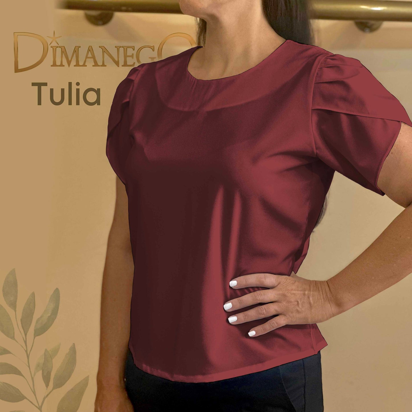 BLUSA TULIA Seda