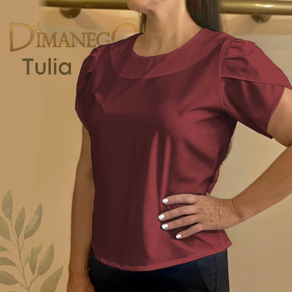 BLUSA TULIA Seda