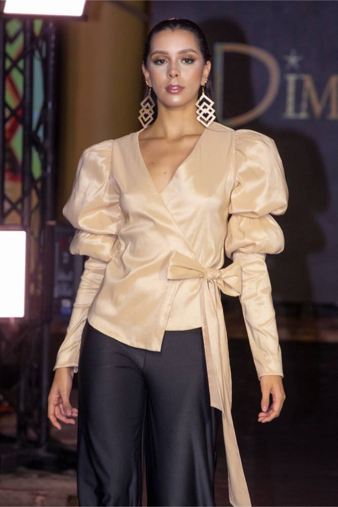 BLUSA VALERIA Tafeta