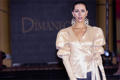 BLUSA VALERIA Tafeta