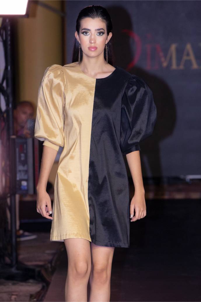 VESTIDO VICKY Tafeta