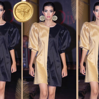 VESTIDO VICKY Tafeta