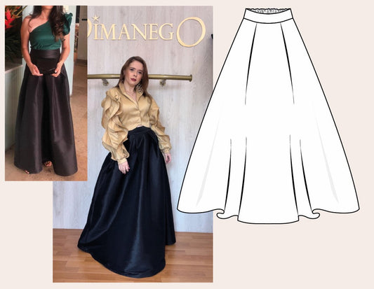 FALDA BELLADONA LARGA